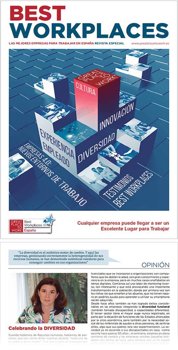 Artículo Opinión Rosa Allegue - Great Place to Work