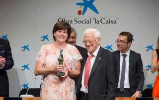 Rosa Allegue recibe premio