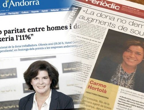 Rosa Allegue y Carme Hortalà intervinieron en el evento de entrega de los Premios “Olympe de Gouges” en Andorra