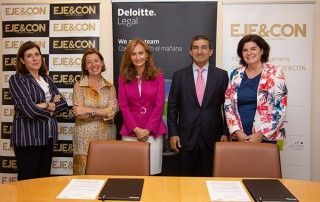 Firma Acuerdo Deloitte Legal y EJE&CON