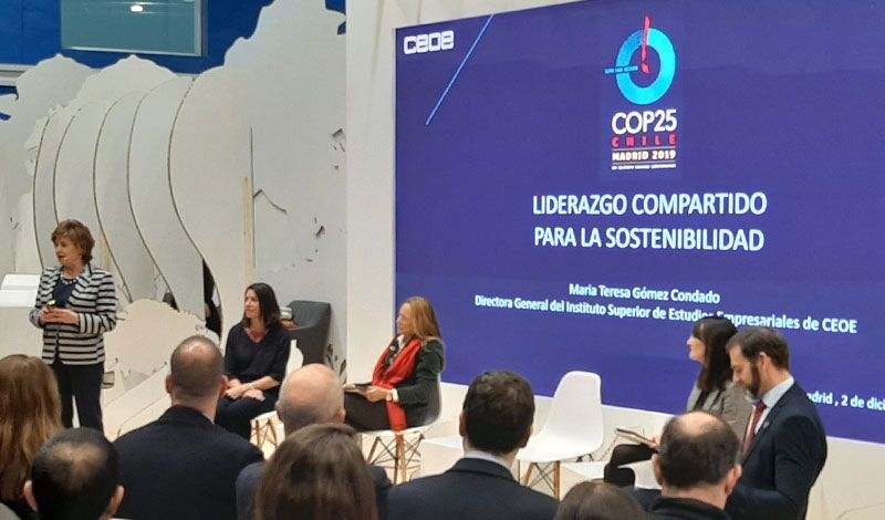 EJE&CON presente en la Cumbre Mundial del Clima COP25
