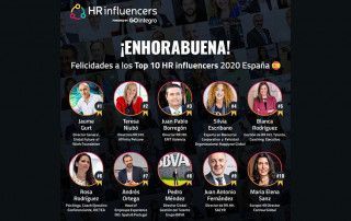 Teresa Niubó, socia de EJE&CON, en el Top 10 del ranking HR influencers 2020 España