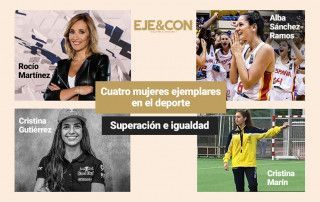 Cuatro mujeres ejemplares en el deporte