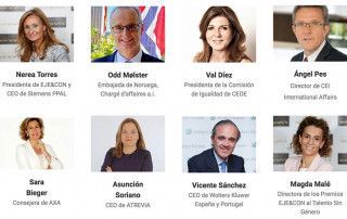 Miembros del jurado de los V Premios EJE&CON