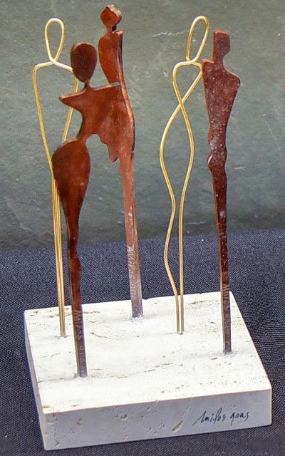 Escultura Premios EJE&CON por Milo Gras