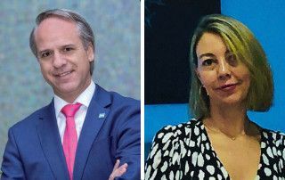 Carlos Hernández y Ángela Baldellou