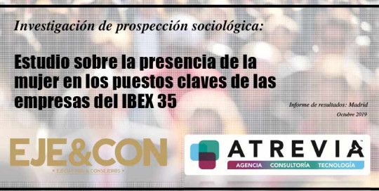 Primer Estudio presencia mujeres directivas en IBEX35