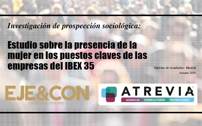 Primer Estudio presencia mujeres directivas en IBEX35