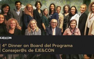 IV Dinner on Board | Programa Consejeros EJE&CON