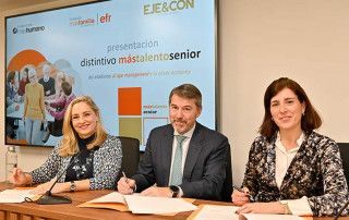 Acto de presentación del distintivo mástalentosenior