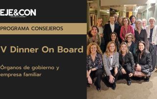 5ª sesión Dinner on Board Programa Consejeros