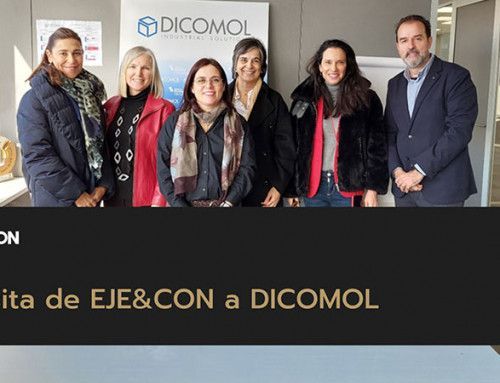 Miembros de EJE&CON visitaron la empresa DICOMOL de la mano de su directora general, Estela Sánchez