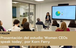 Presentación del estudio "Women CEOs Speak Today"