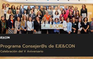V Aniversario del Programa Consejeros de EJE&CON