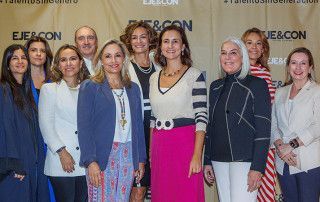 Acto de lanzamiento de la iniciativa AquíEstánEllas