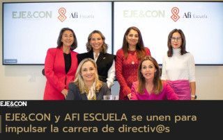 Alianza EJE&CON y Afi Escuela