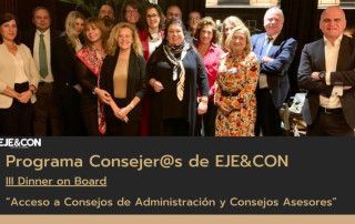 Tercer Dinner on Board en Madrid EJE&CON