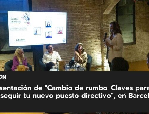 Presentación del libro «Cambio de rumbo. Claves para conseguir tu nuevo puesto directivo», en Barcelona