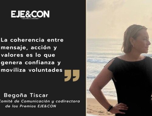 Begoña Tiscar: “La coherencia entre mensaje, acción y valores es lo que genera confianza y moviliza voluntades”