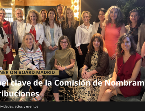 XIV Dinner on Board Madrid: El papel clave de la Comisión de Nombramientos y Retribuciones